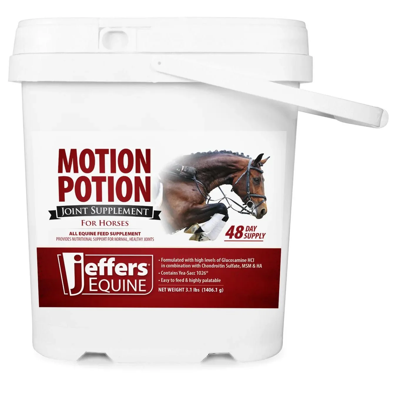Motion Potion Pellets Joint Supplement for Horses - Healthber