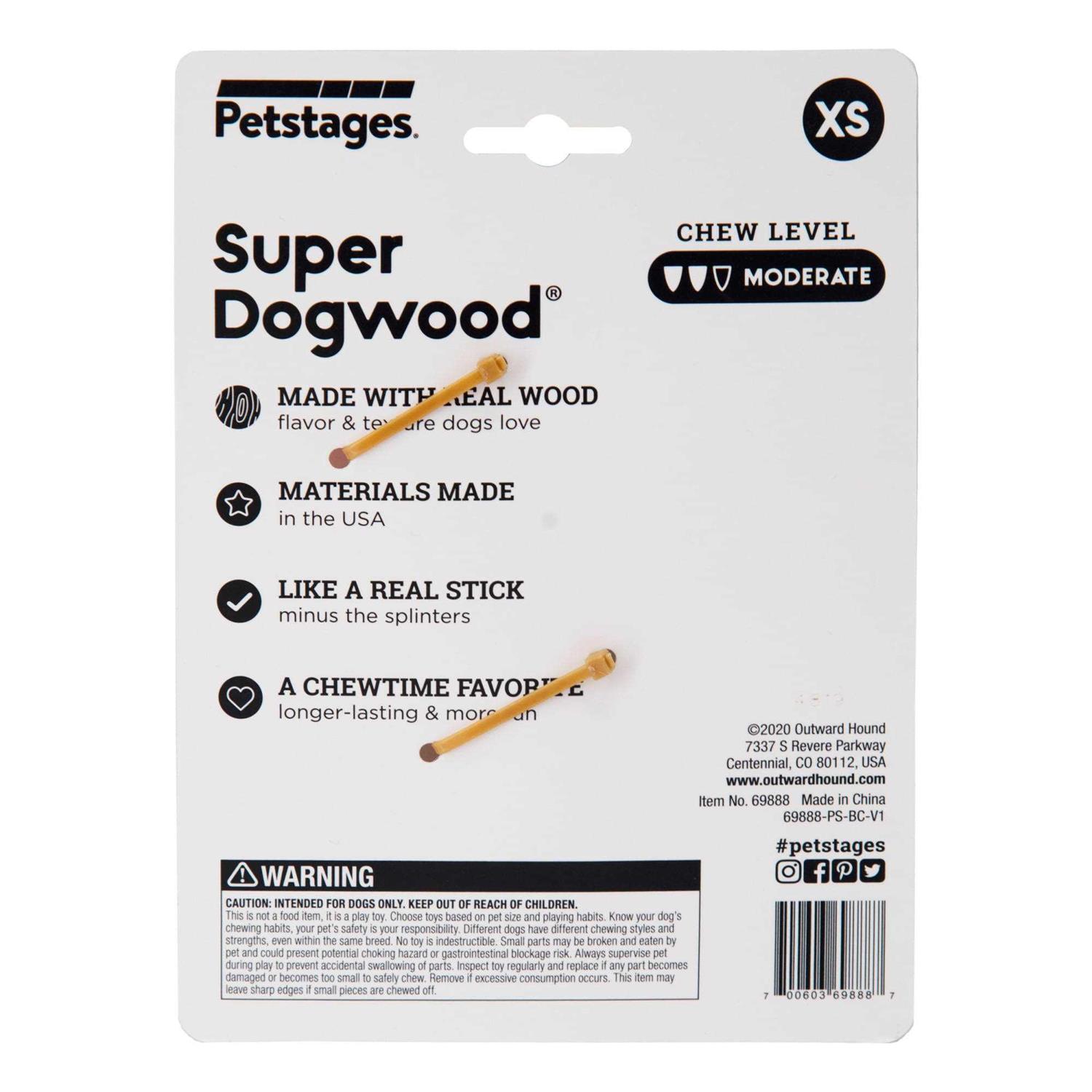 Petstages Dogwood Stick Dog Chew Toy - Healthber