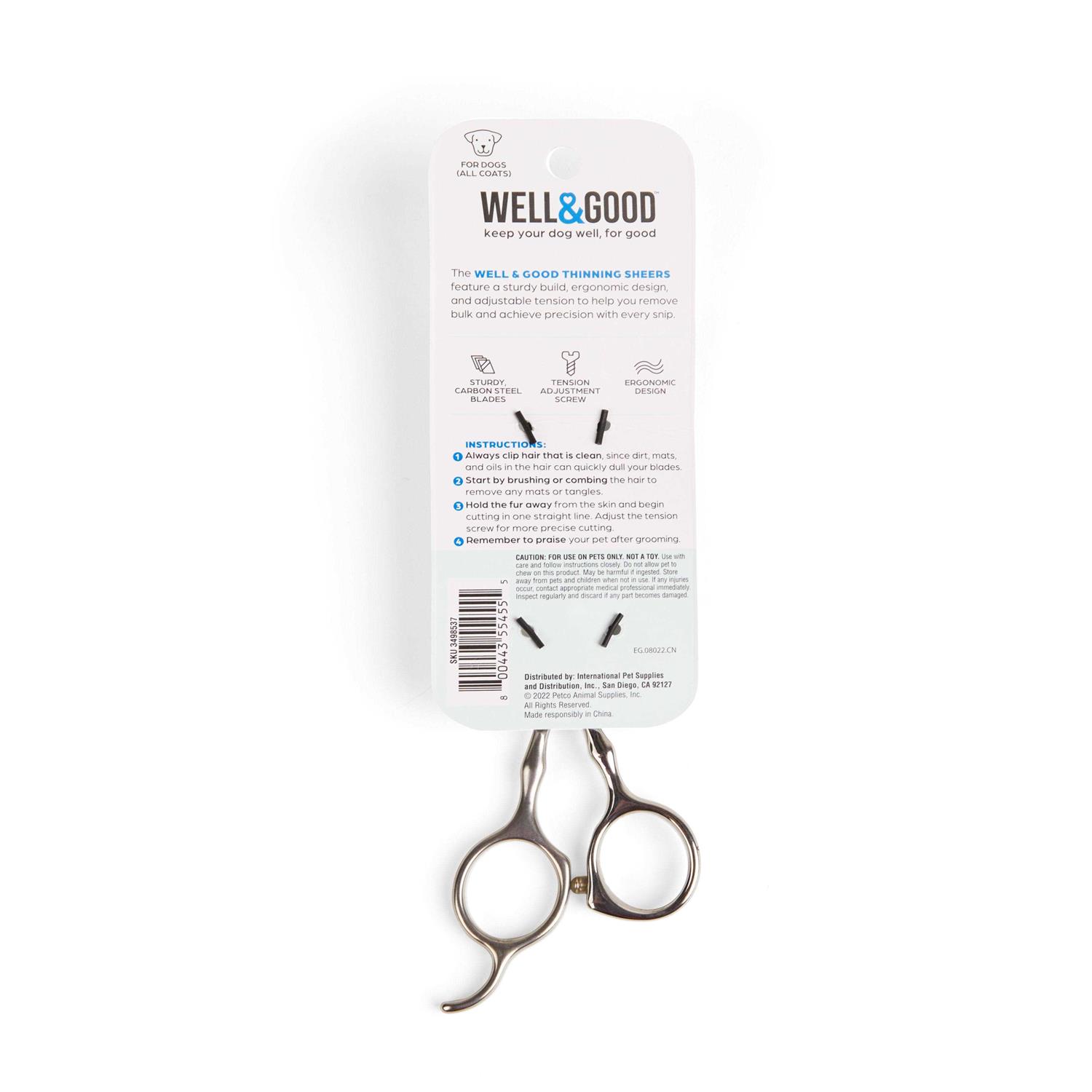 Well & Good Thinning Shears - Healthber