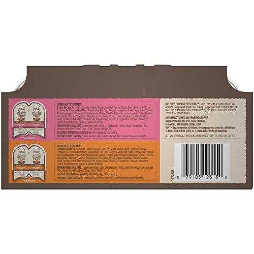 Nutro Perfect Portions Grain Free Cuts in Gravy Turkey Wet Cat Food - Healthber