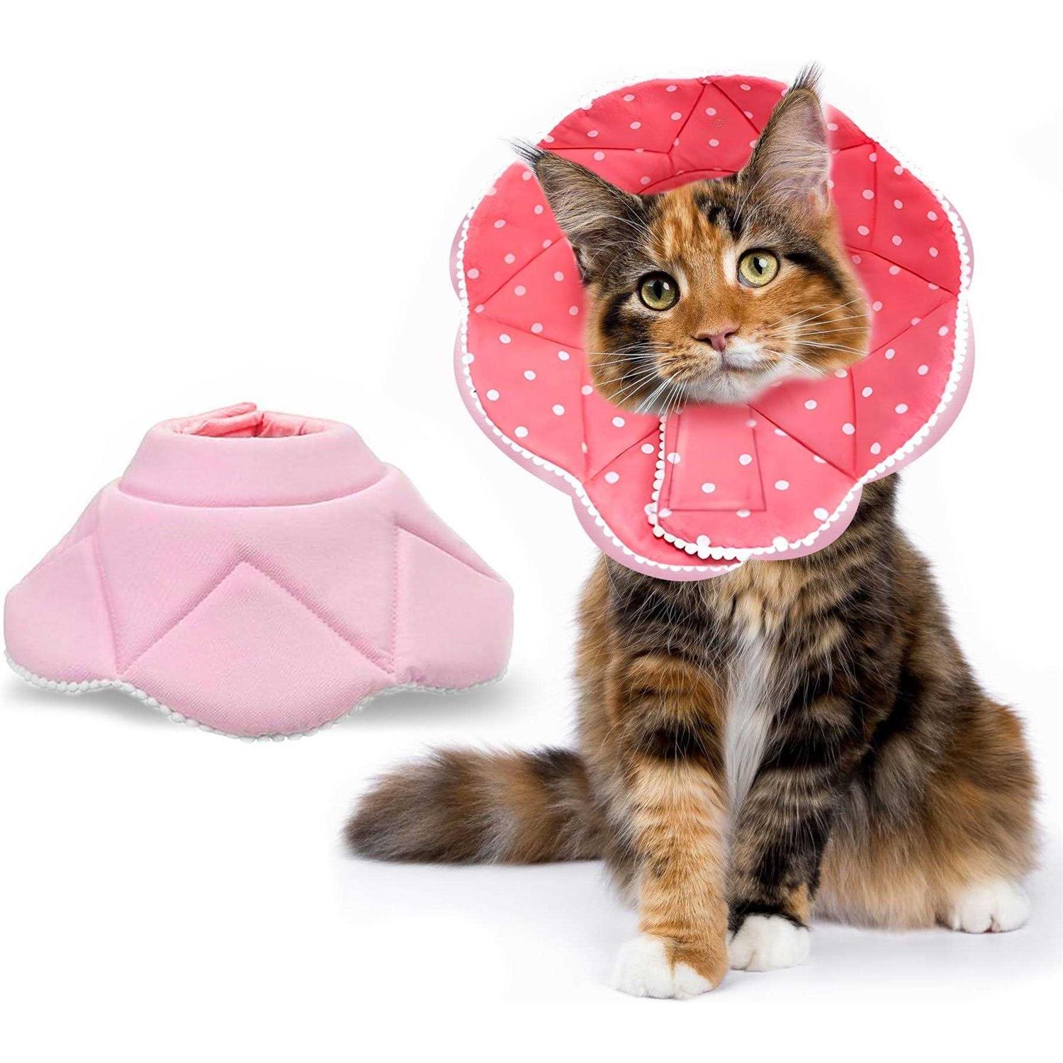 Sungrow Soft e Collar for Small Dogs & Cats After Surgery Recovery Cone to Stop Licking - Healthber