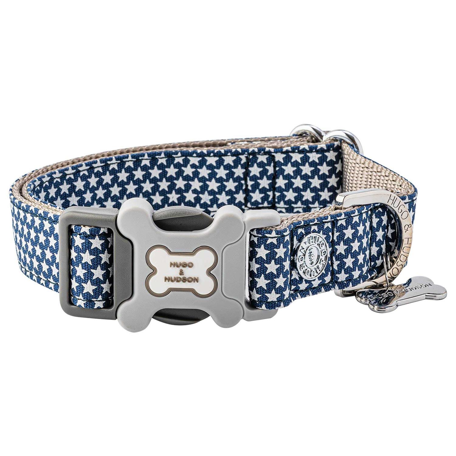 HUGO & HUDSON Fabric Nylon Dog Collar - Healthber