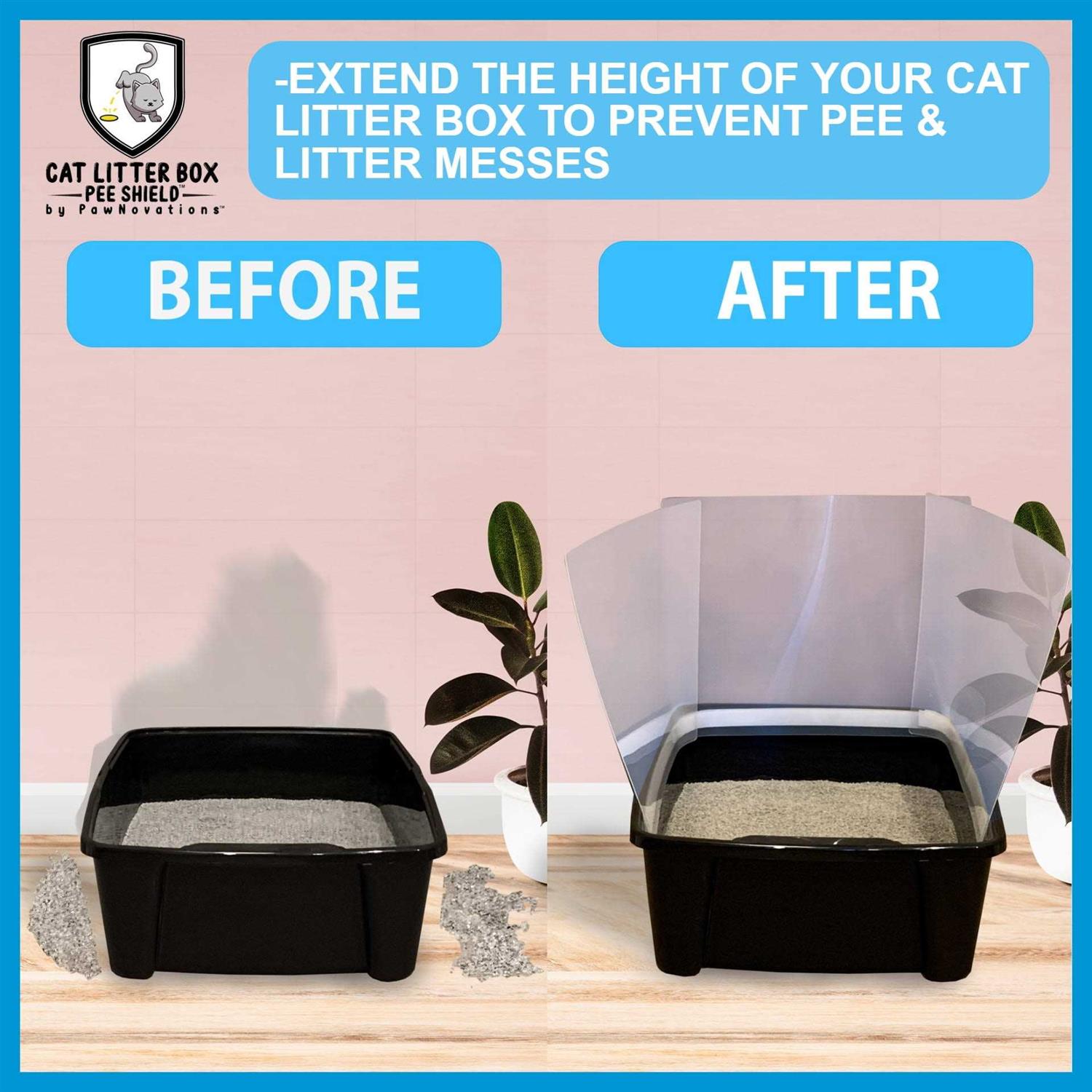 Cat Litter Box Pee Shields - Healthber