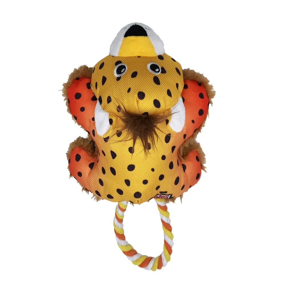KONG Cozie Tuggz Cheetah - Healthber