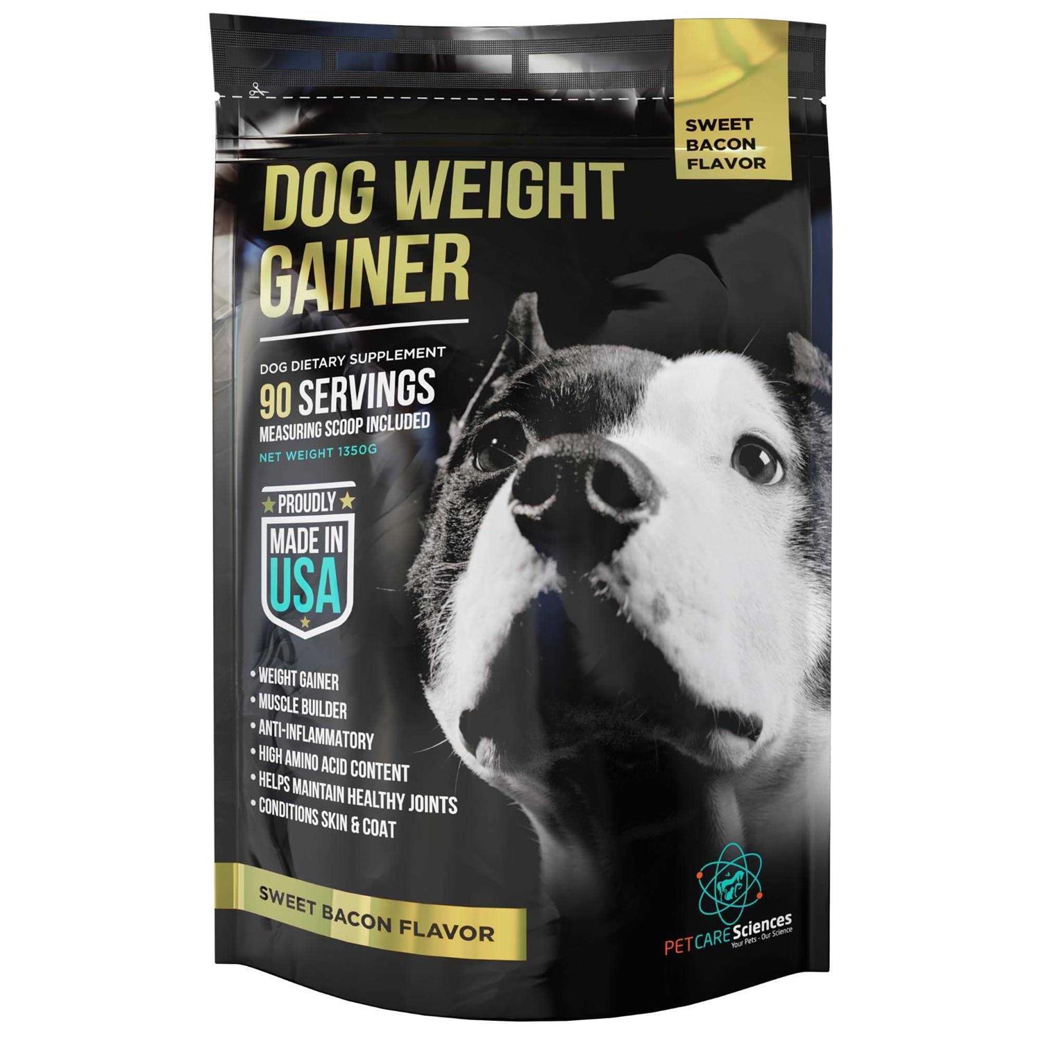 PET CARE Sciences Dog Weight Gainer Weight Gain Supplements for Dogs - Healthber