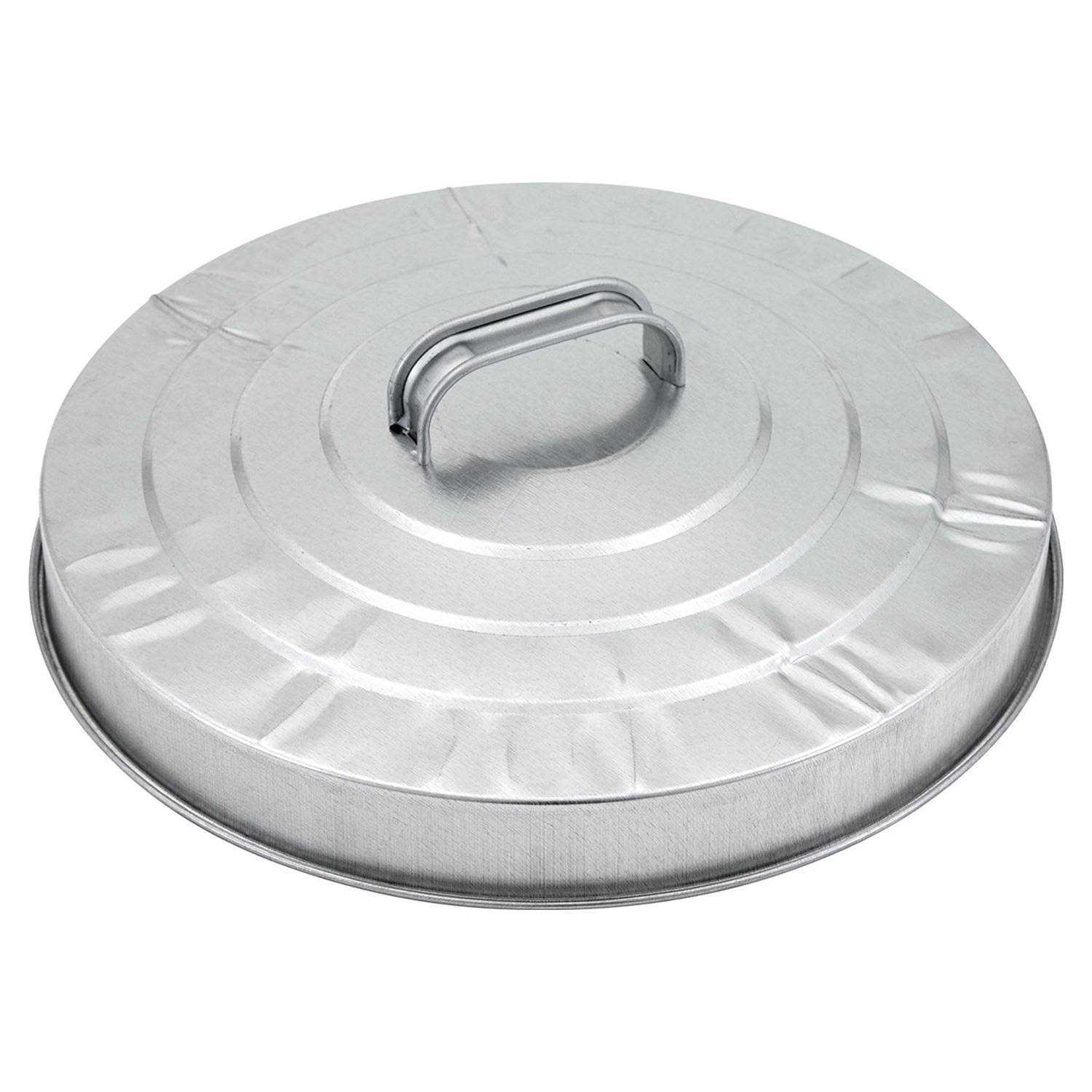Behrens Galvanized Steel Locking Lid Can 10 Gallon - Healthber