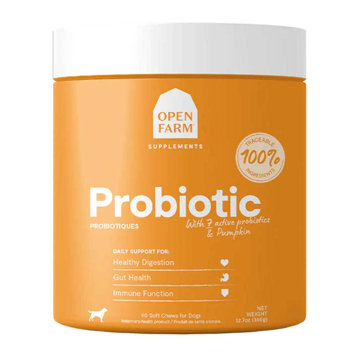 Open Farm Dog Supplement Probiotic Chews - Healthber