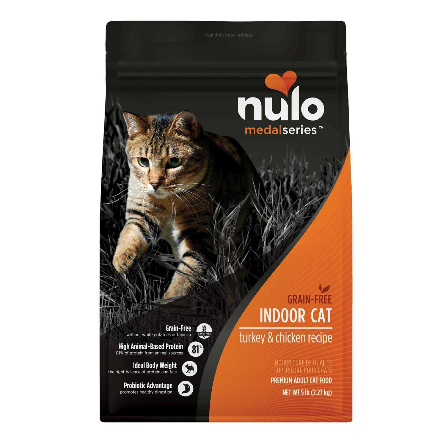 Nulo Grain Free Turkey & Chicken MedalSeries Adult Dry Cat Food - Healthber