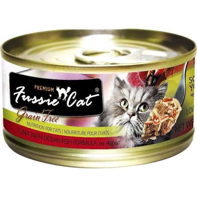 Fussie Cat Premium Tuna Cat Food - Healthber