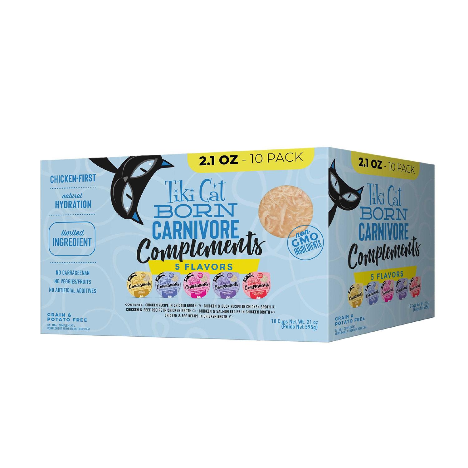 Tiki Pets Complements 2.1 oz. Variety Pack - Healthber
