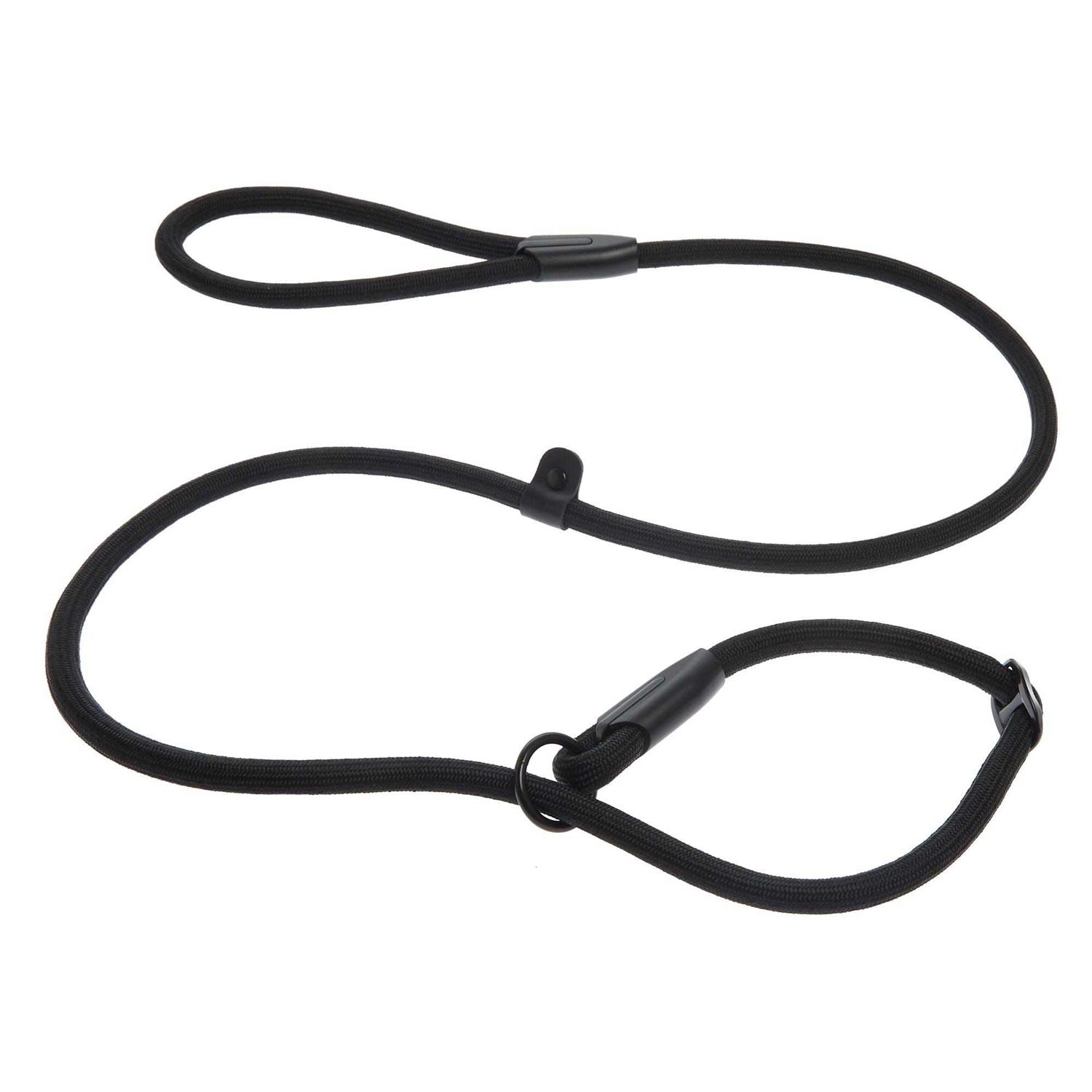 Top Paw Rope Slip Lead in Black - Healthber