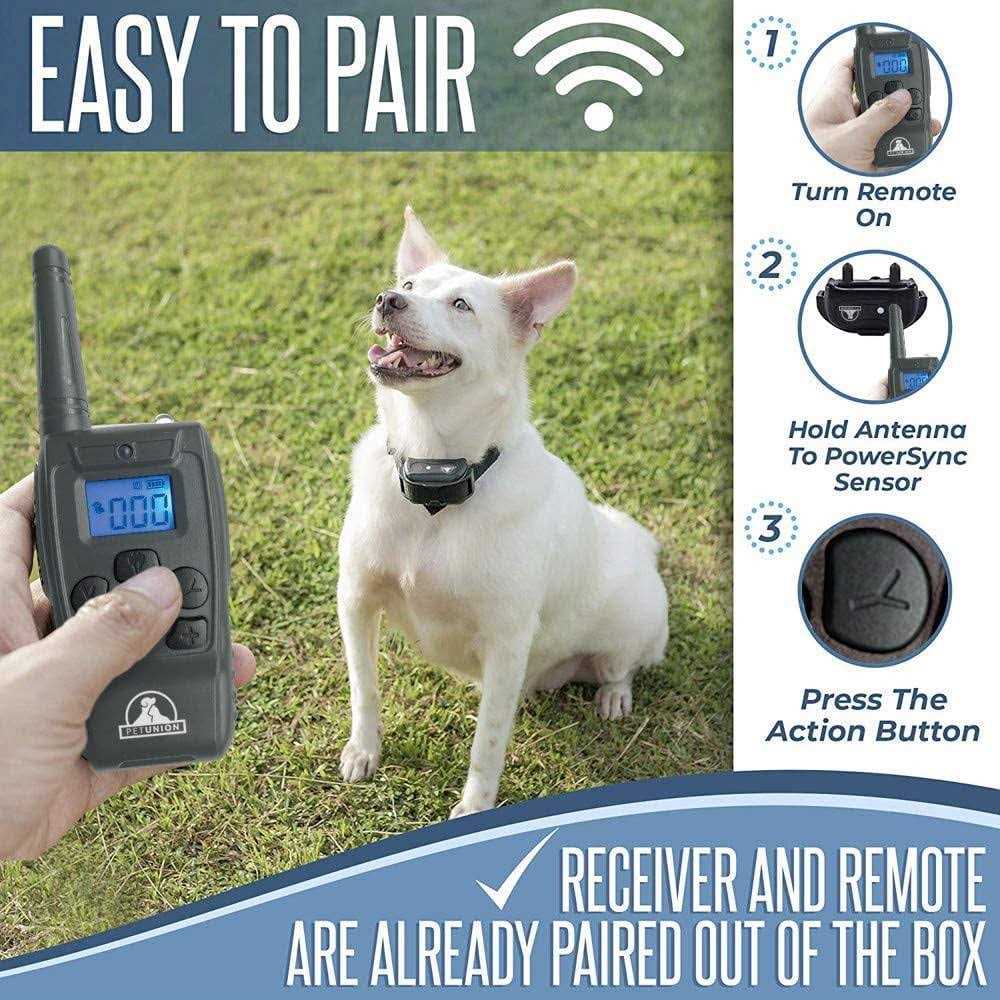 Pet Union Pt0z1 Premium Dog Training Shock Collar for Dogs with Remote - Healthber