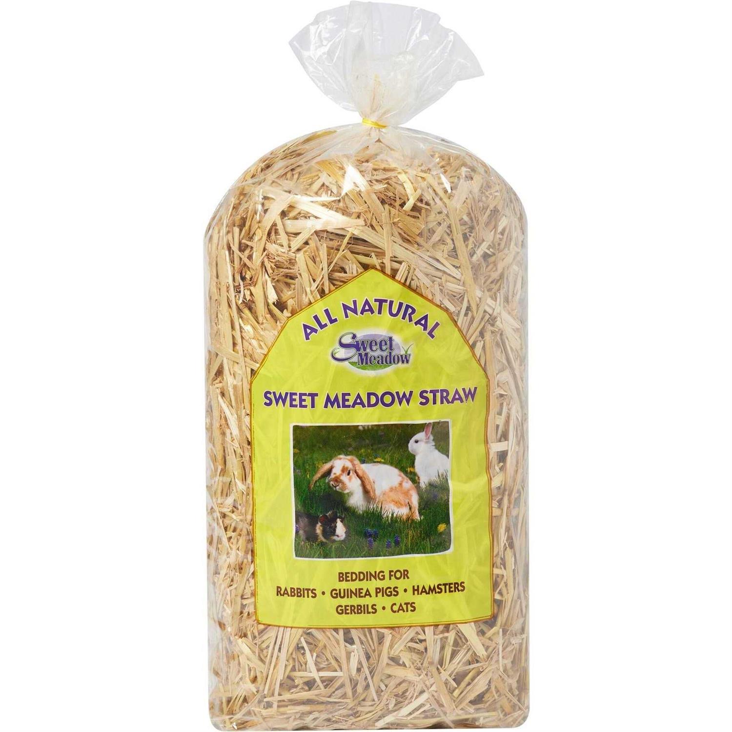 Sweet Meadow Farm Straw Small Pet Bedding - Healthber