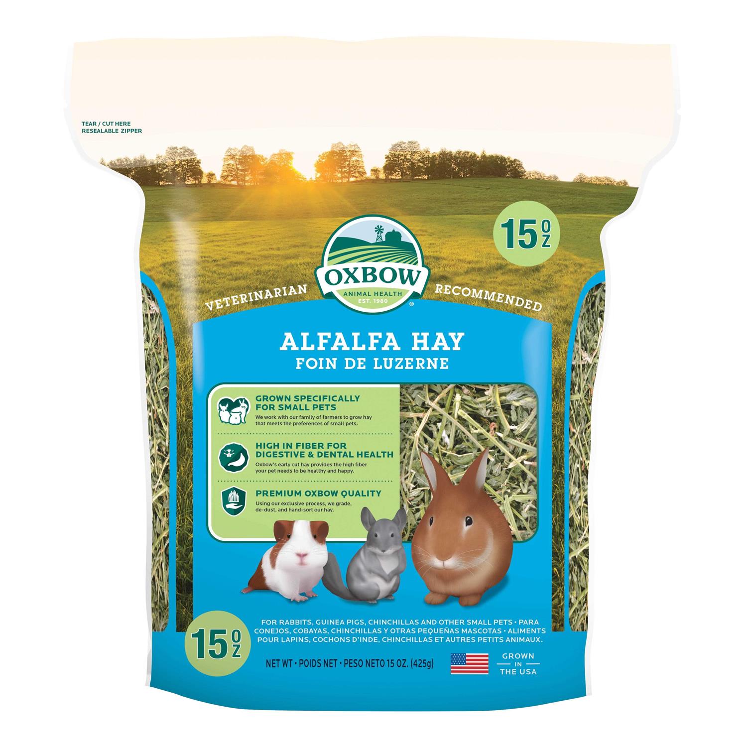 Oxbow Alfalfa Hay - Healthber