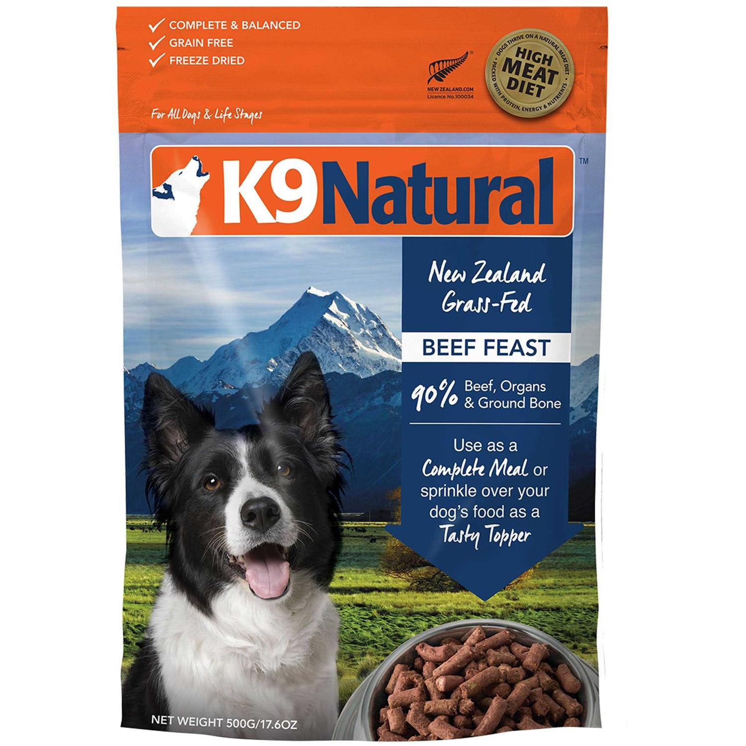 K9 Natural Beef Feast Freeze-Dried Dog Food - Healthber