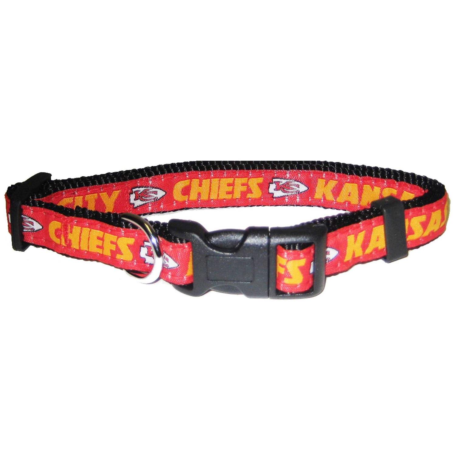 Pets First Kansas City Chiefs Dog Collar - Healthber