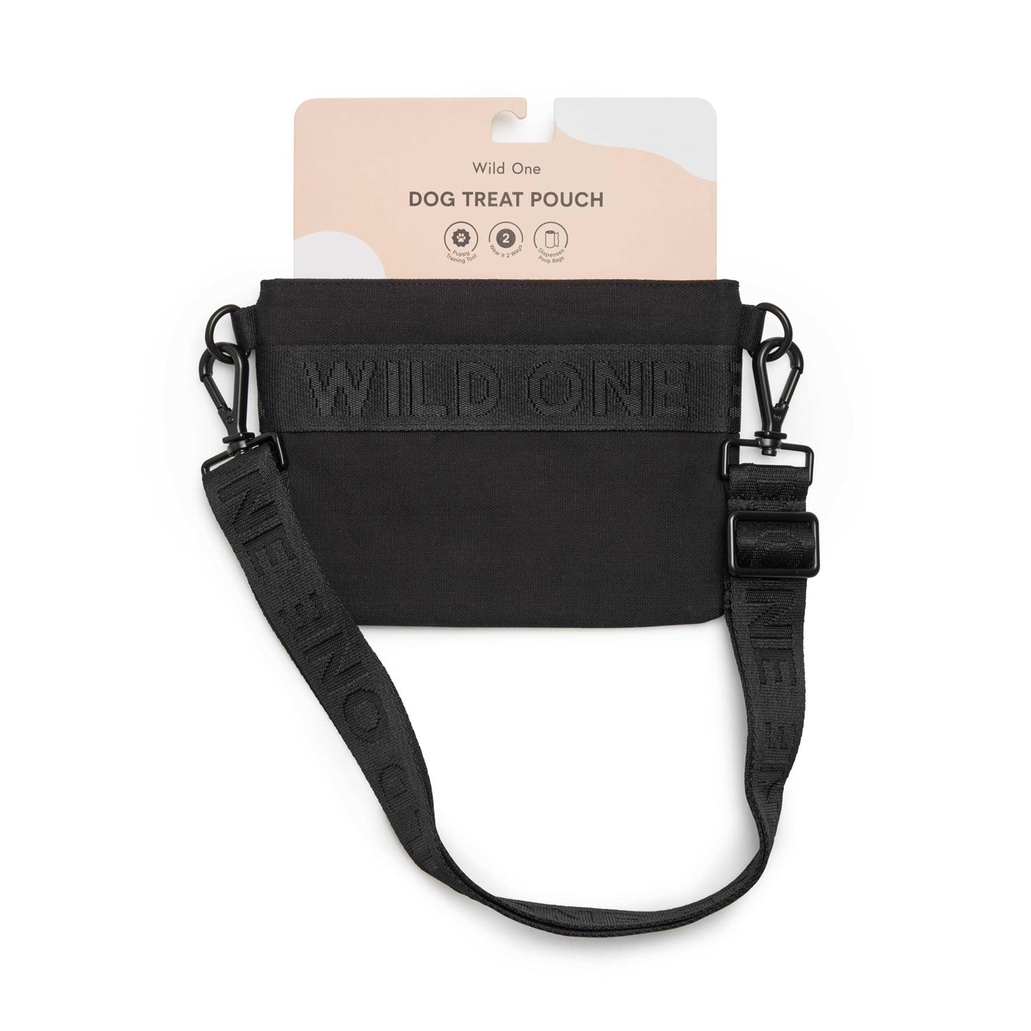 Wild One Cotton Dog Treat Pouch - Healthber