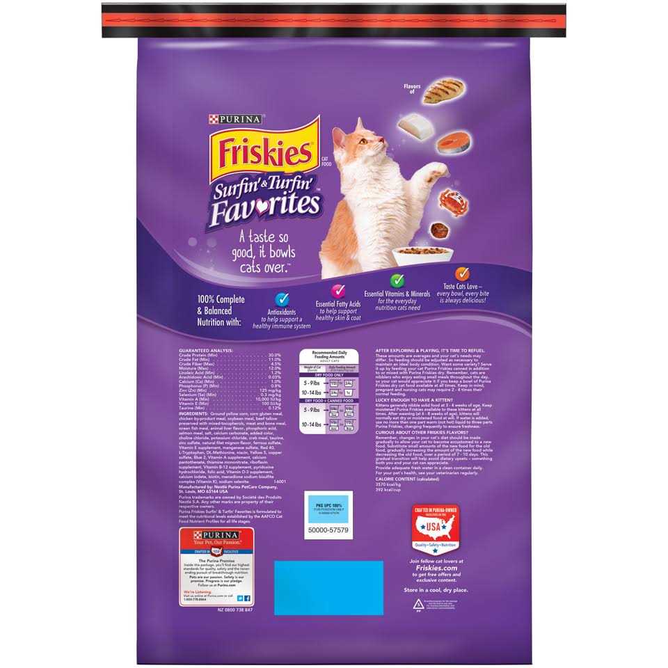 Friskies Surfin’ & Turfin’ Favorites Dry Cat Food - Healthber