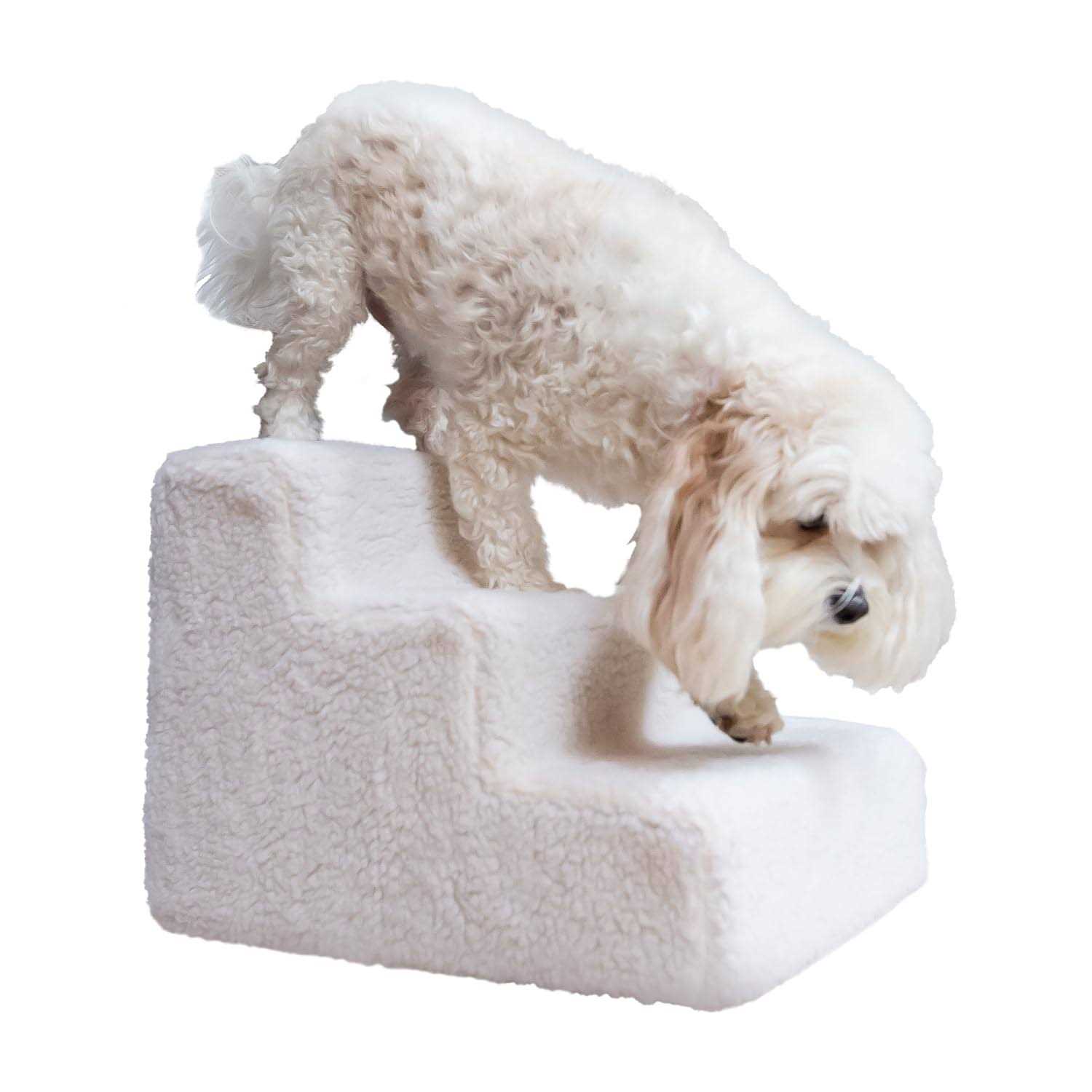 Best Pet Supplies Pet Steps and Stairs with CertiPUR-US Certified Foam for Dogs and Cats - Healthber