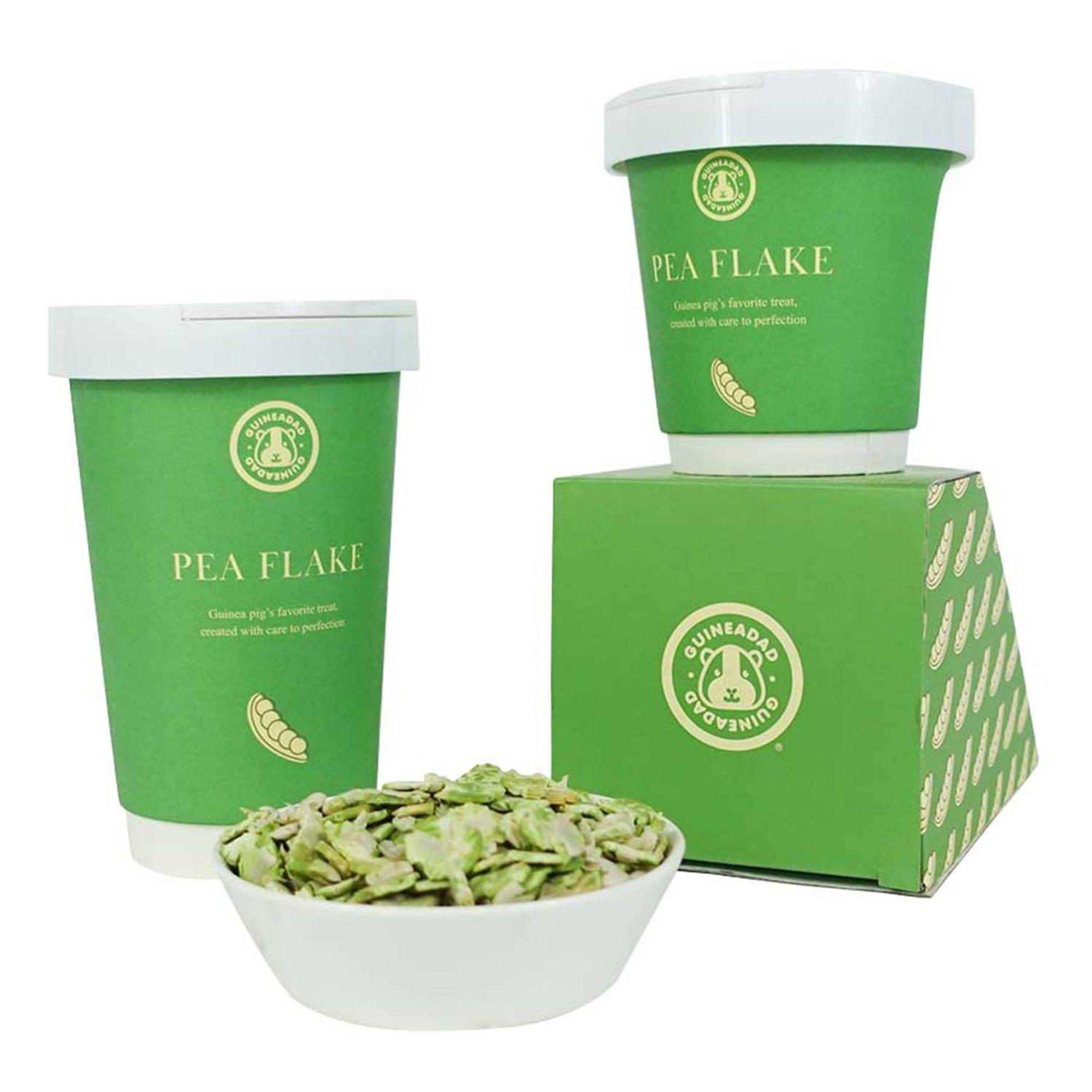 GuineaDad Guinea Pig Pea Flakes - Healthber