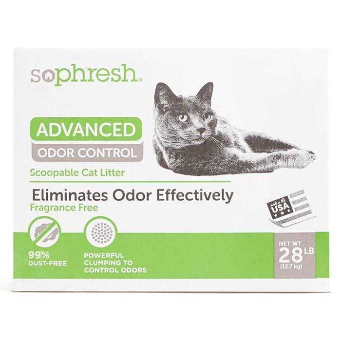 So Phresh Advanced Odor Control Scoopable Cat Litter - Healthber