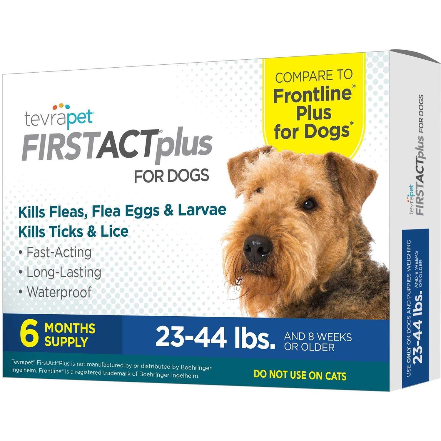 Tevrapet Firstact Plus Flea and Tick Prevention Dogs - Healthber