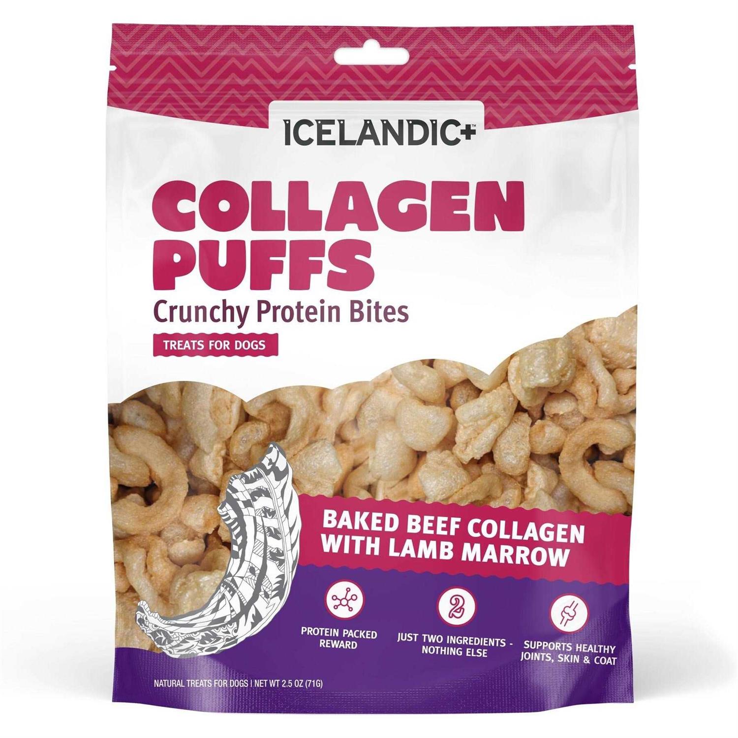 Icelandic+ Beef Collagen Puffs Treats - Healthber