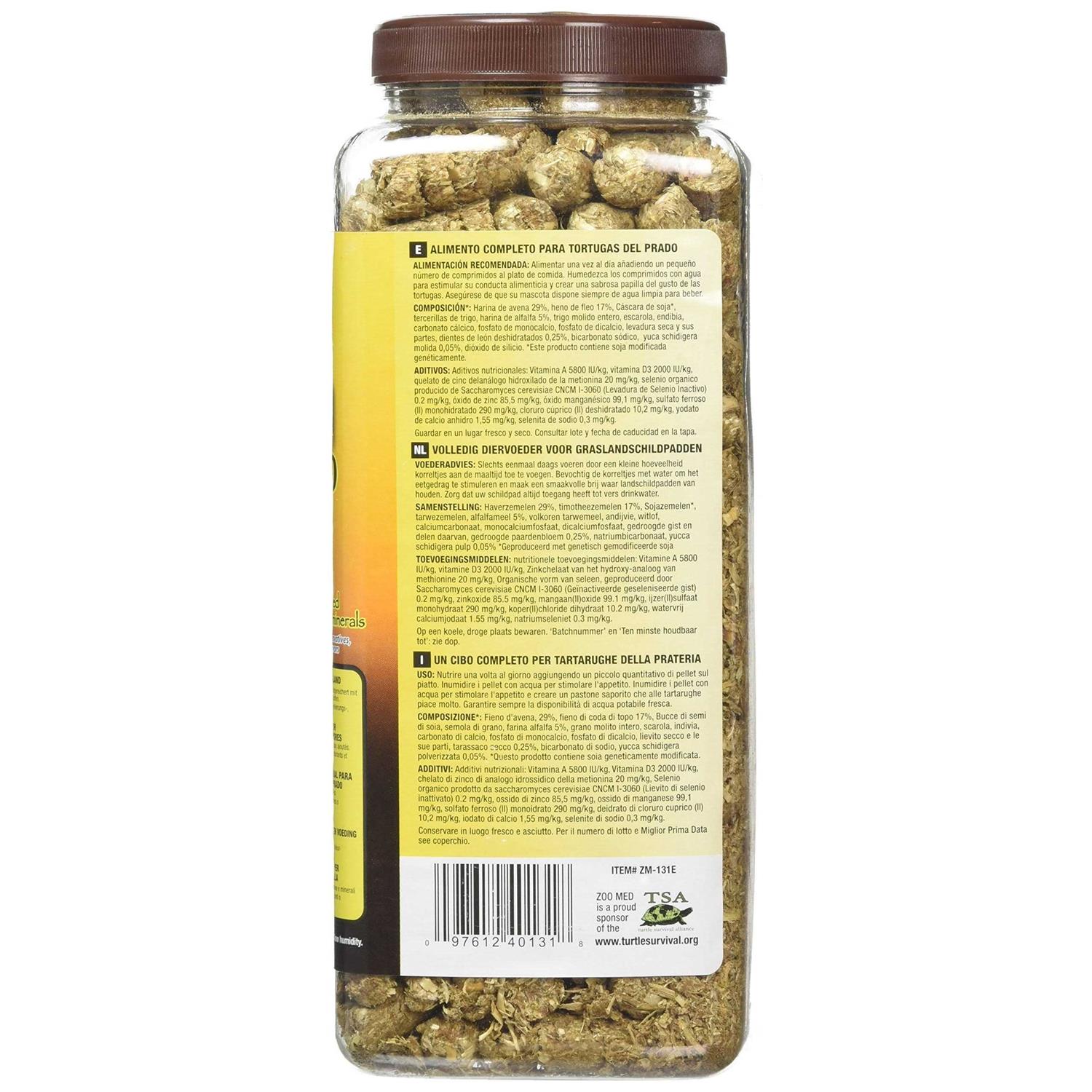 Zoo Med Natural Grassland Tortoise Food - Healthber