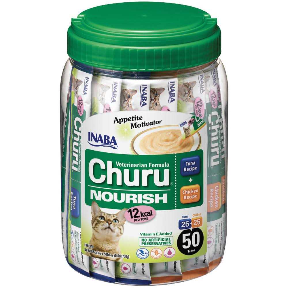 Inaba Veterinarian Formula Churu Nourish Tuna & Chicken 0.5oz - Healthber