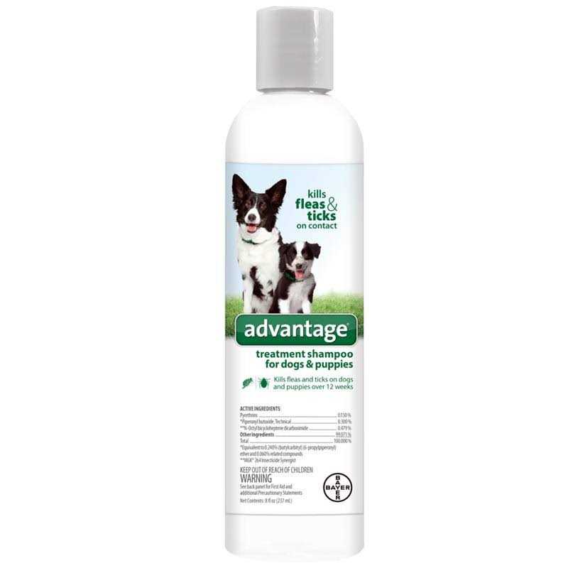 Advantage Flea & Tick Treatment Shampoo for Dogs & Puppies - Healthber