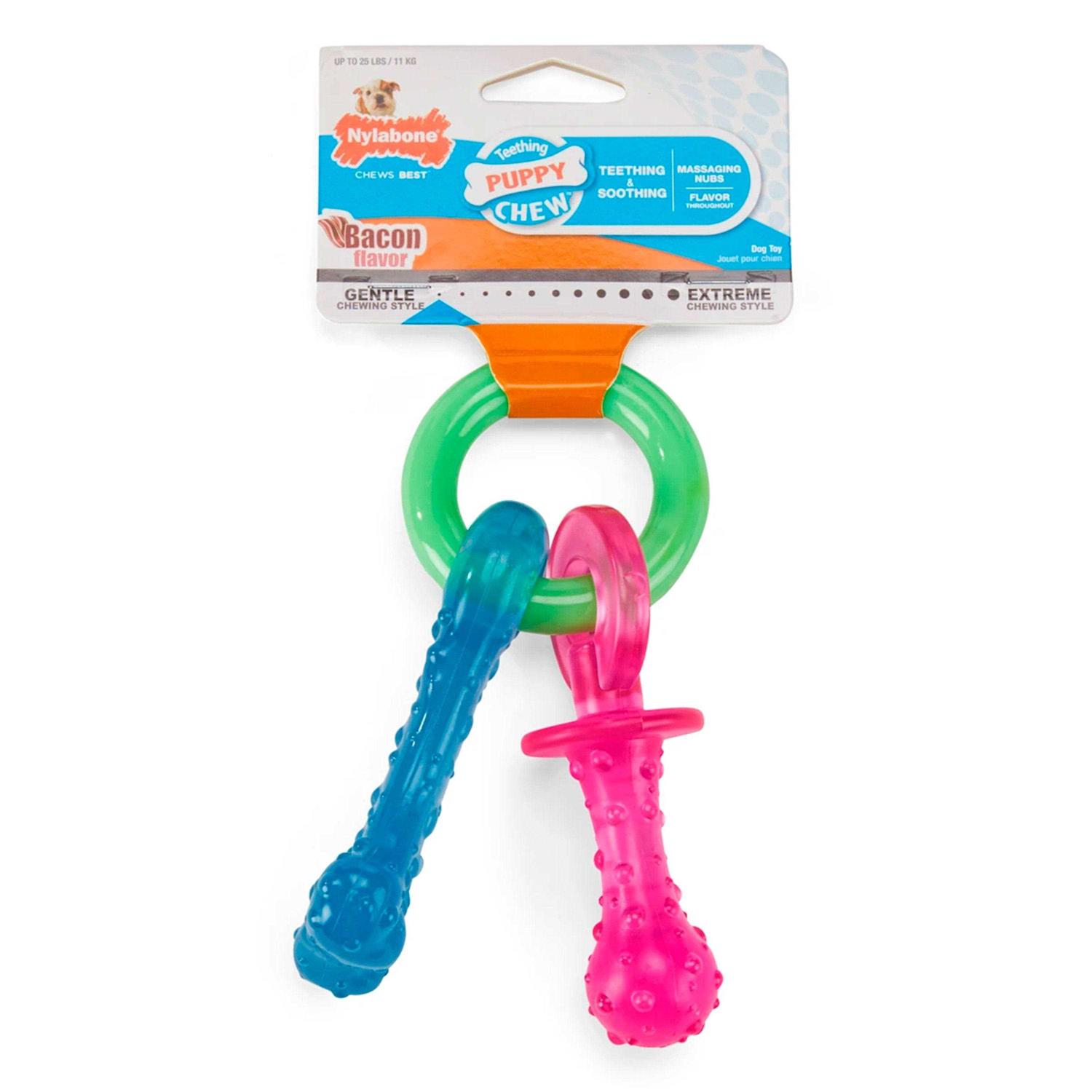 Nylabone Puppy Chew Teething Pacifier - Healthber