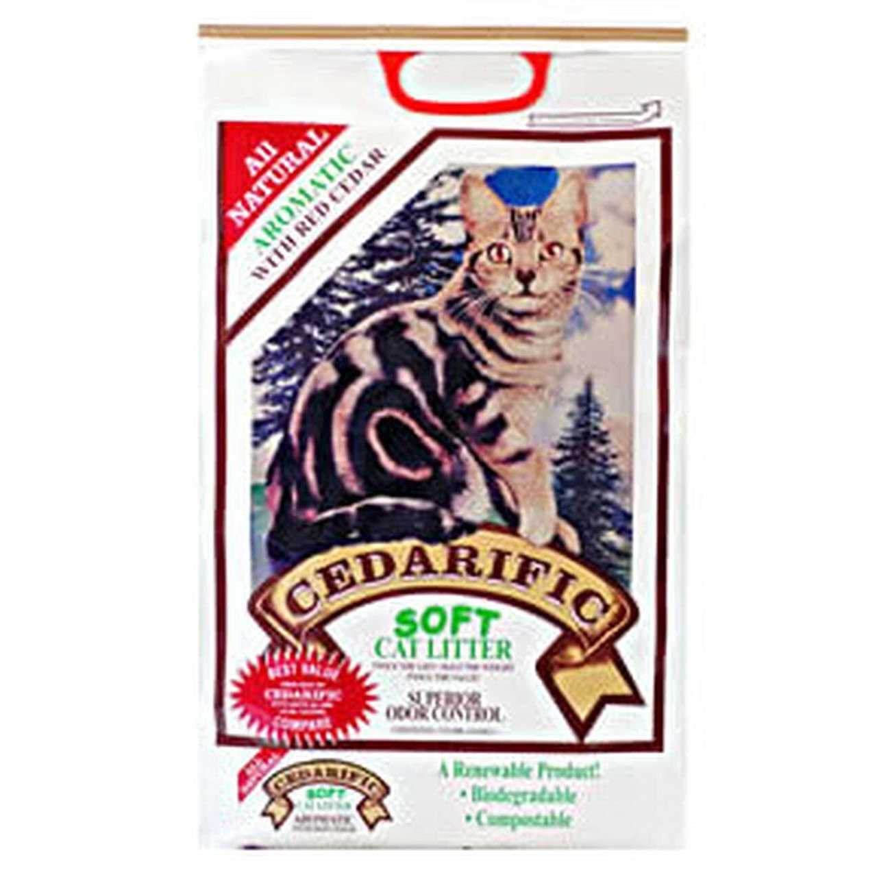 Cedarific Natural Cedar Chips Cat Litter - Healthber
