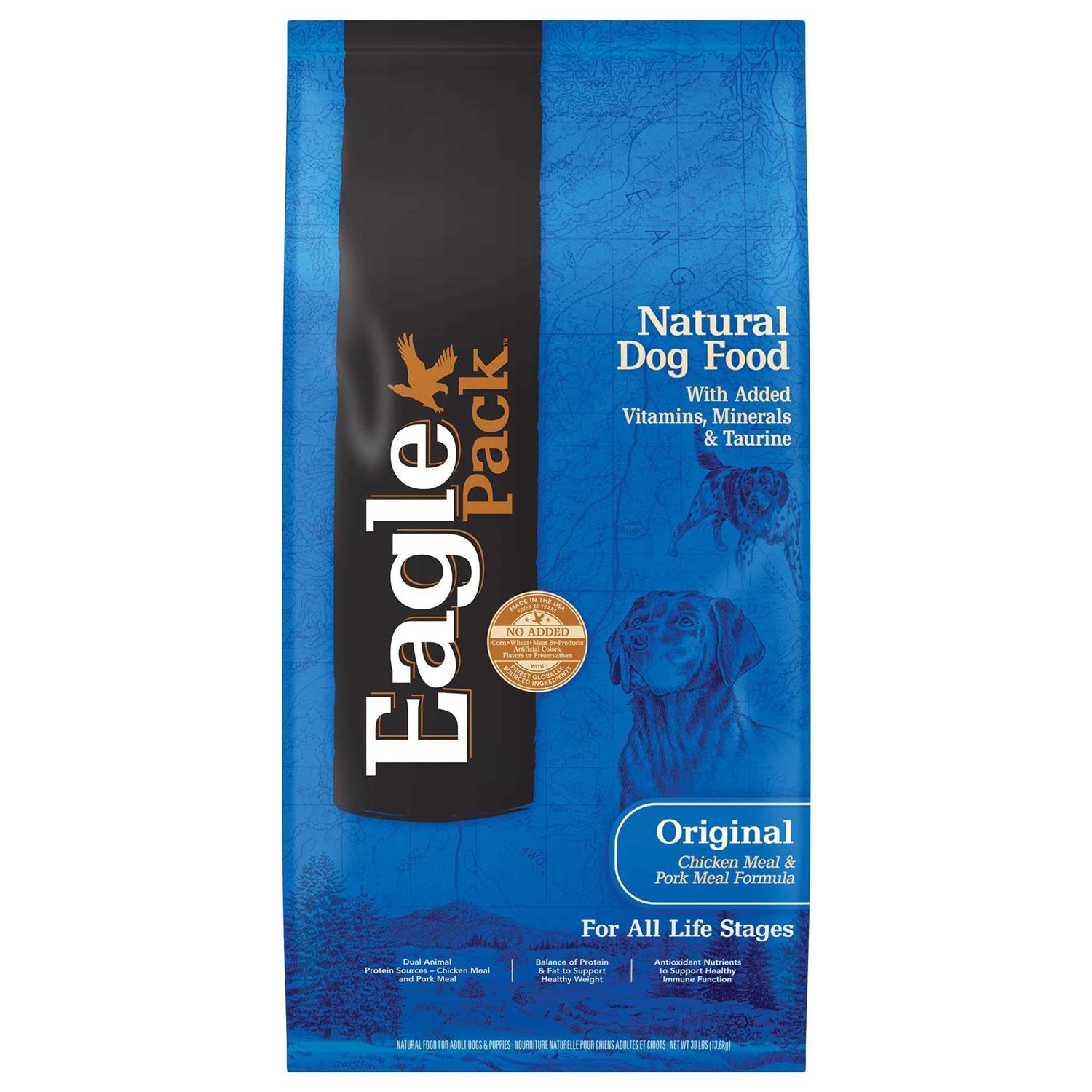 Eagle Pack Original Chicken Pork Dry Dog Food - Healthber