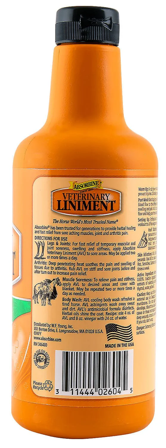 Absorbine Veterinary Liniment - Healthber
