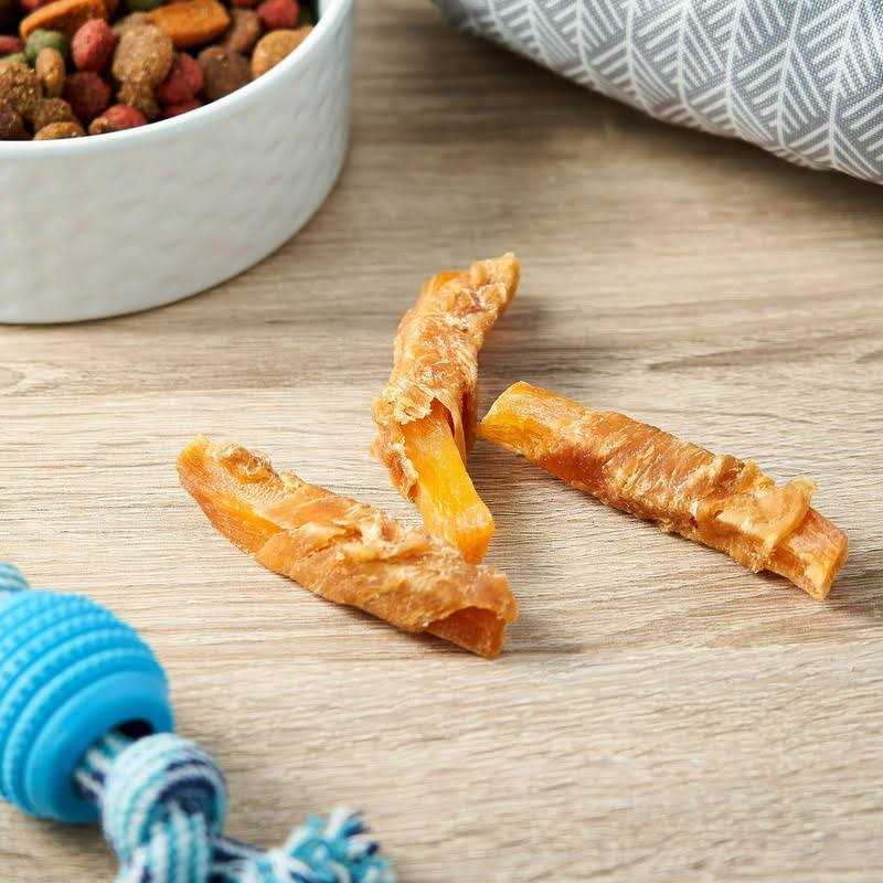 Golden Rewards Sweet Potato Wrapped with Chicken Dog Treats - Healthber