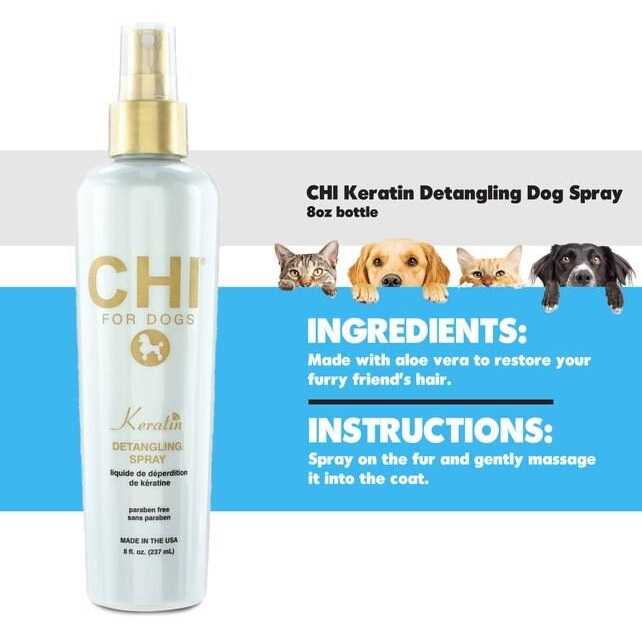 CHI Keratin Detangling Dog Spray - Healthber