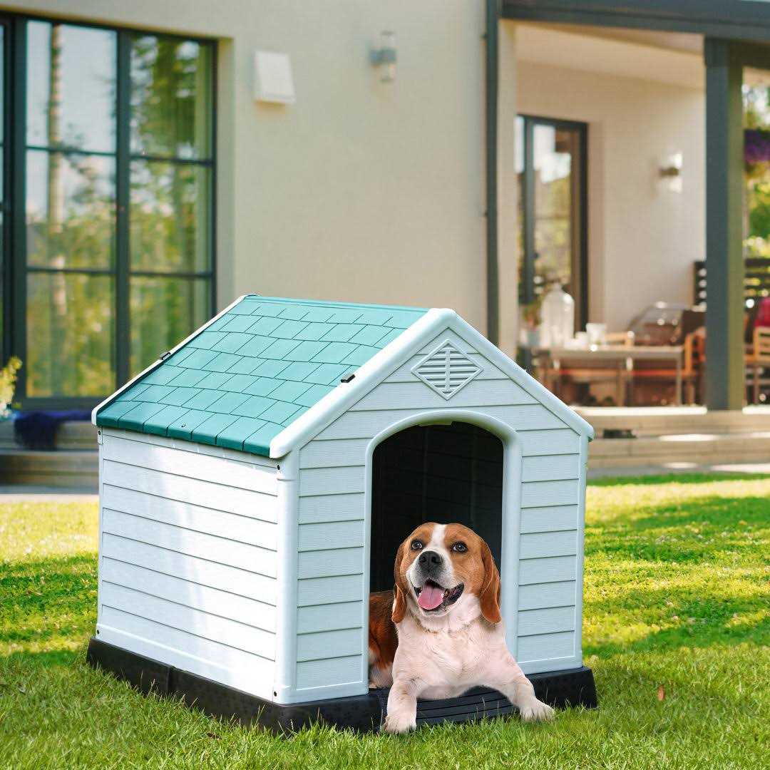 Shelia Plastic Dog House Archie & Oscar - Healthber