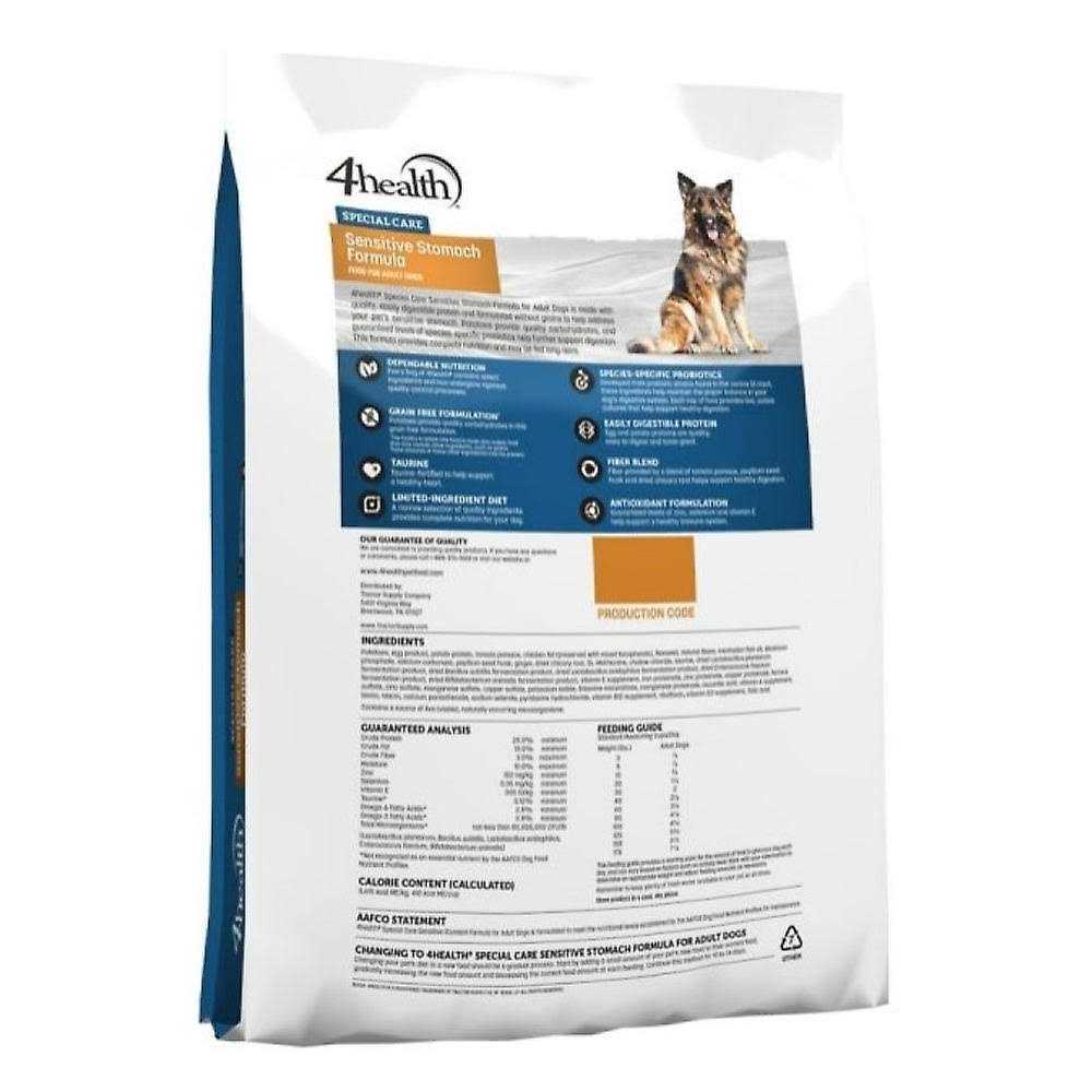 4health 9258 Special Care Adult Sensitive Stomach Formula Dry Dog Food 25 lb - Healthber
