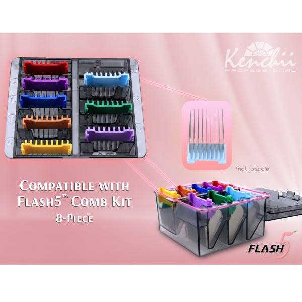 Kenchii Flash5 5-in-1 Digital Cordless Clipper - Healthber