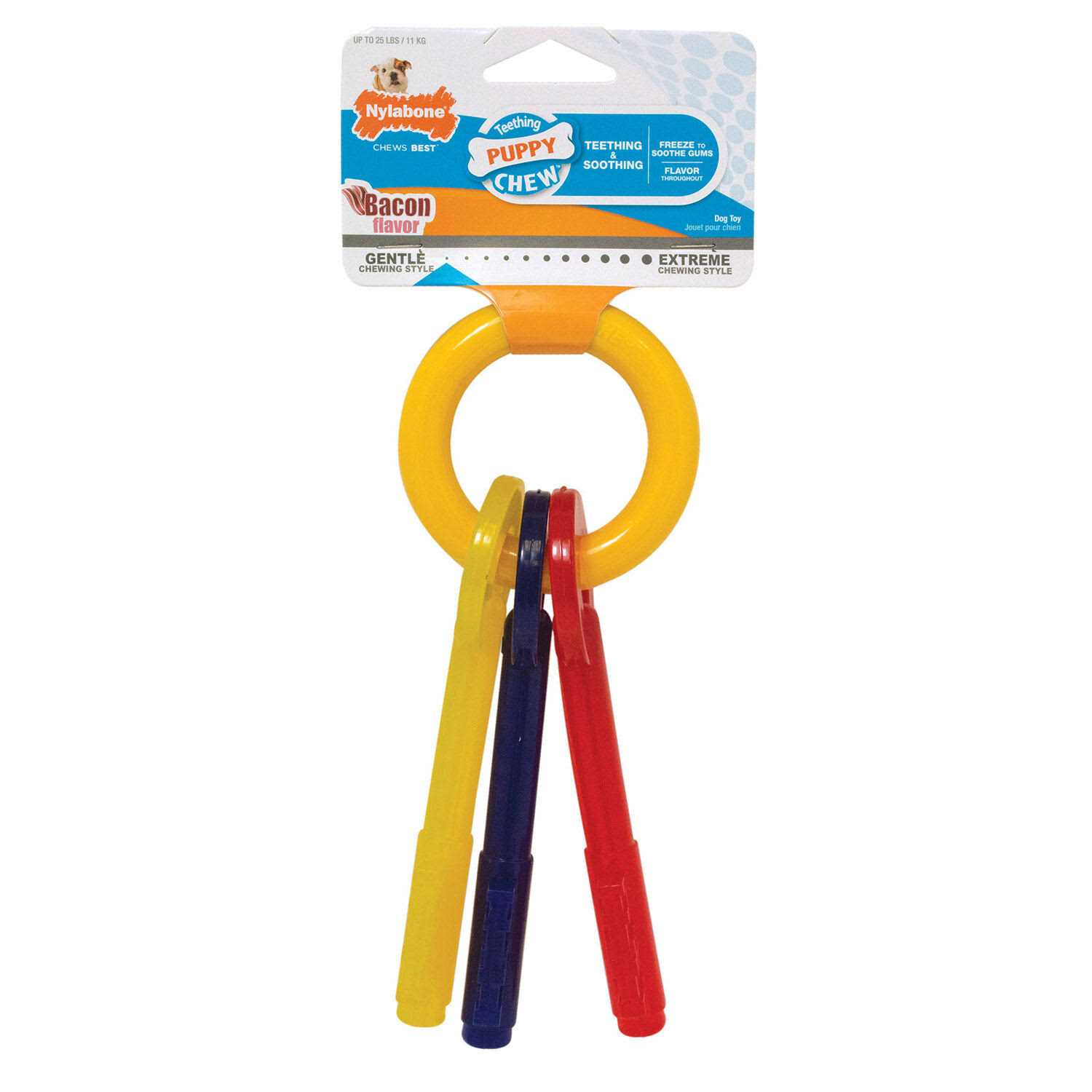 Nylabone Puppy Chew Teething Keys - Healthber