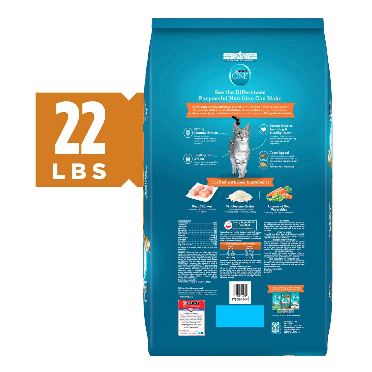 Purina ONE Smartblend Dry Cat Food - Healthber
