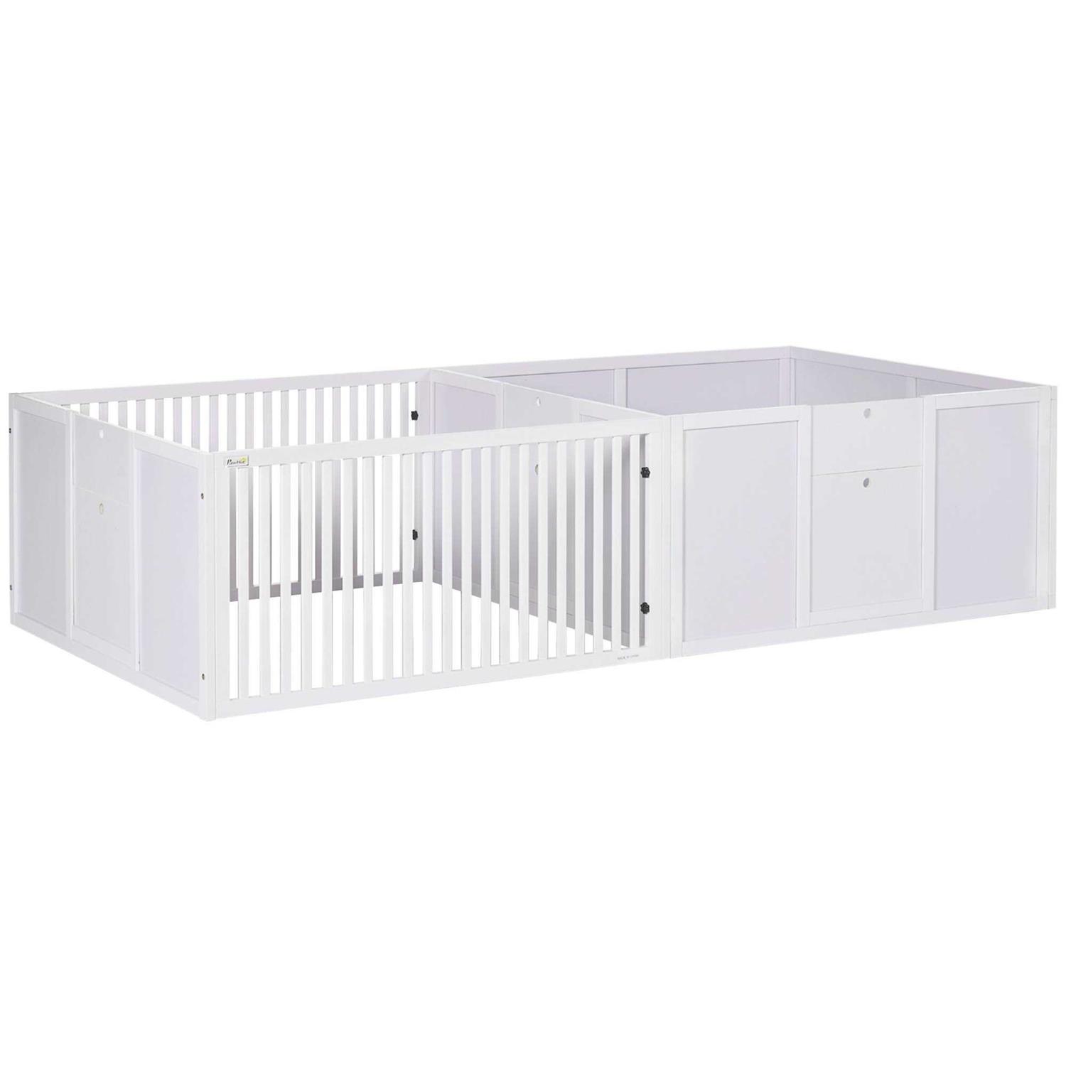 PawHut Whelping Box for Dogs Built for Mother’s Comfort Dog Whelping Pen - Healthber