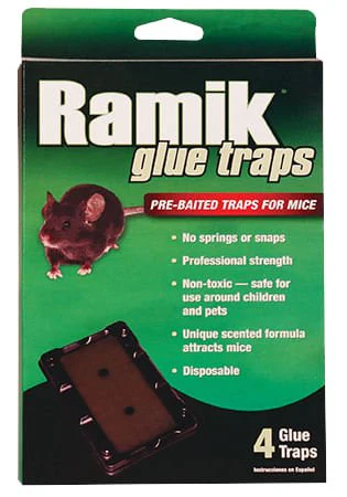 Ramik Mouse Glue Traps, 4 pk - Healthber