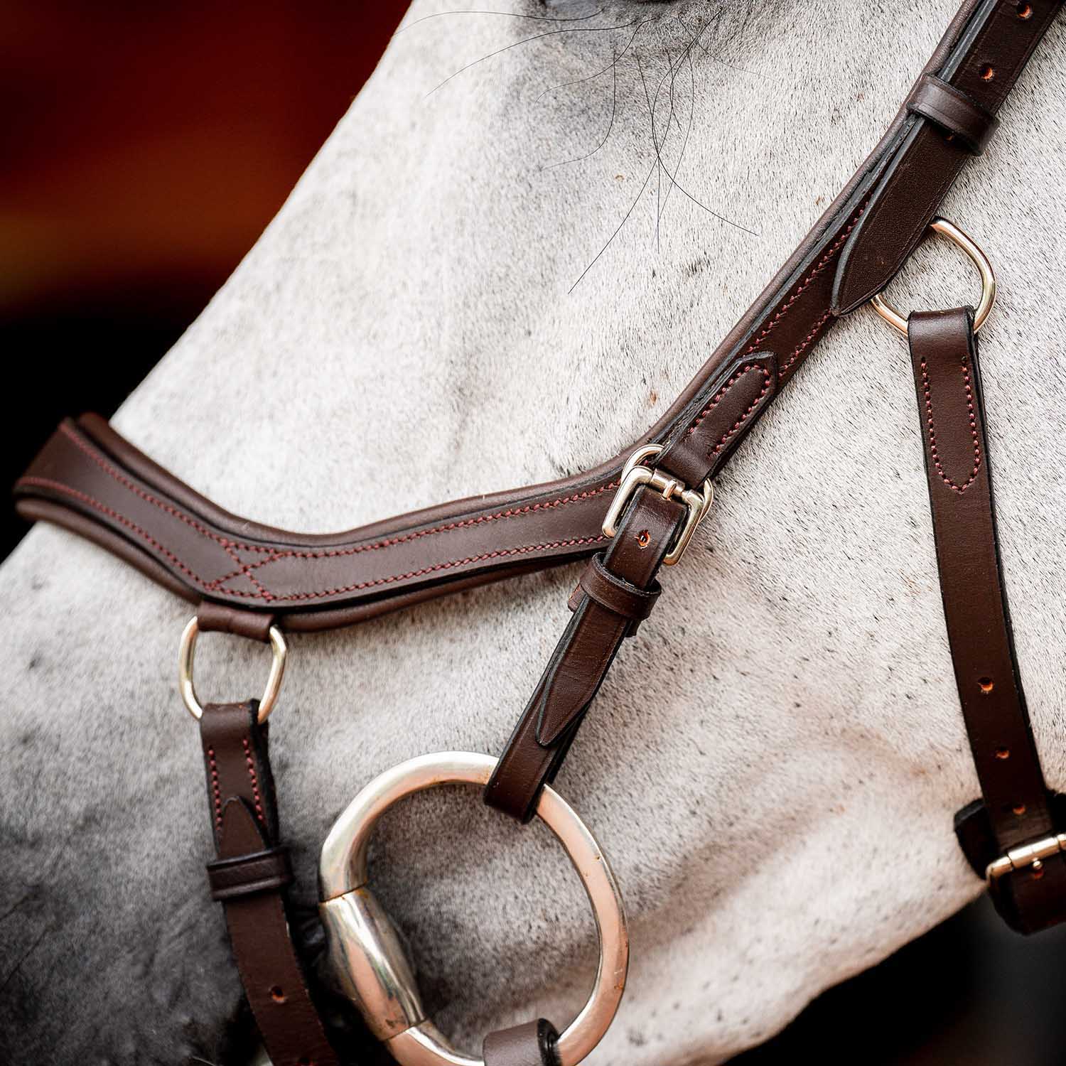 Rambo 2.0 Micklem Competition Bridle, Havana - Healthber