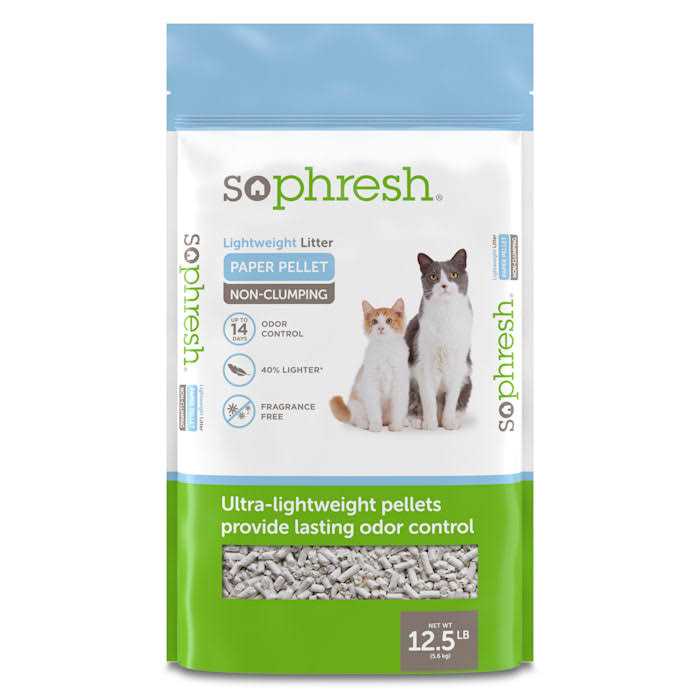 So Phresh Lightweight Paper Pellet Non-Clumping Cat Litter - Healthber