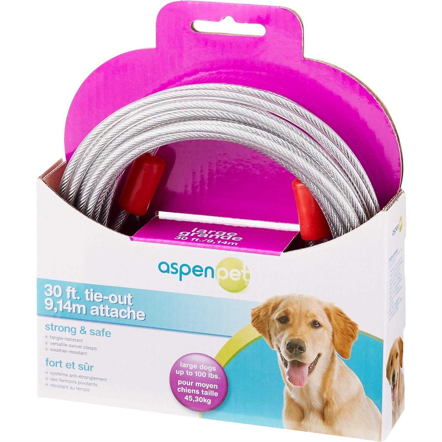Aspen Pet Large Tie-Out Cable - Healthber