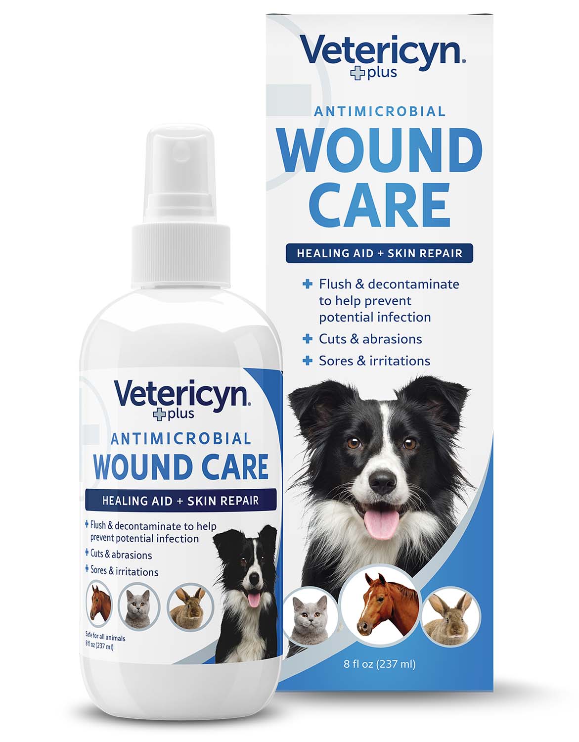Vetericyn Plus Wound & Skin Care Spray - Healthber