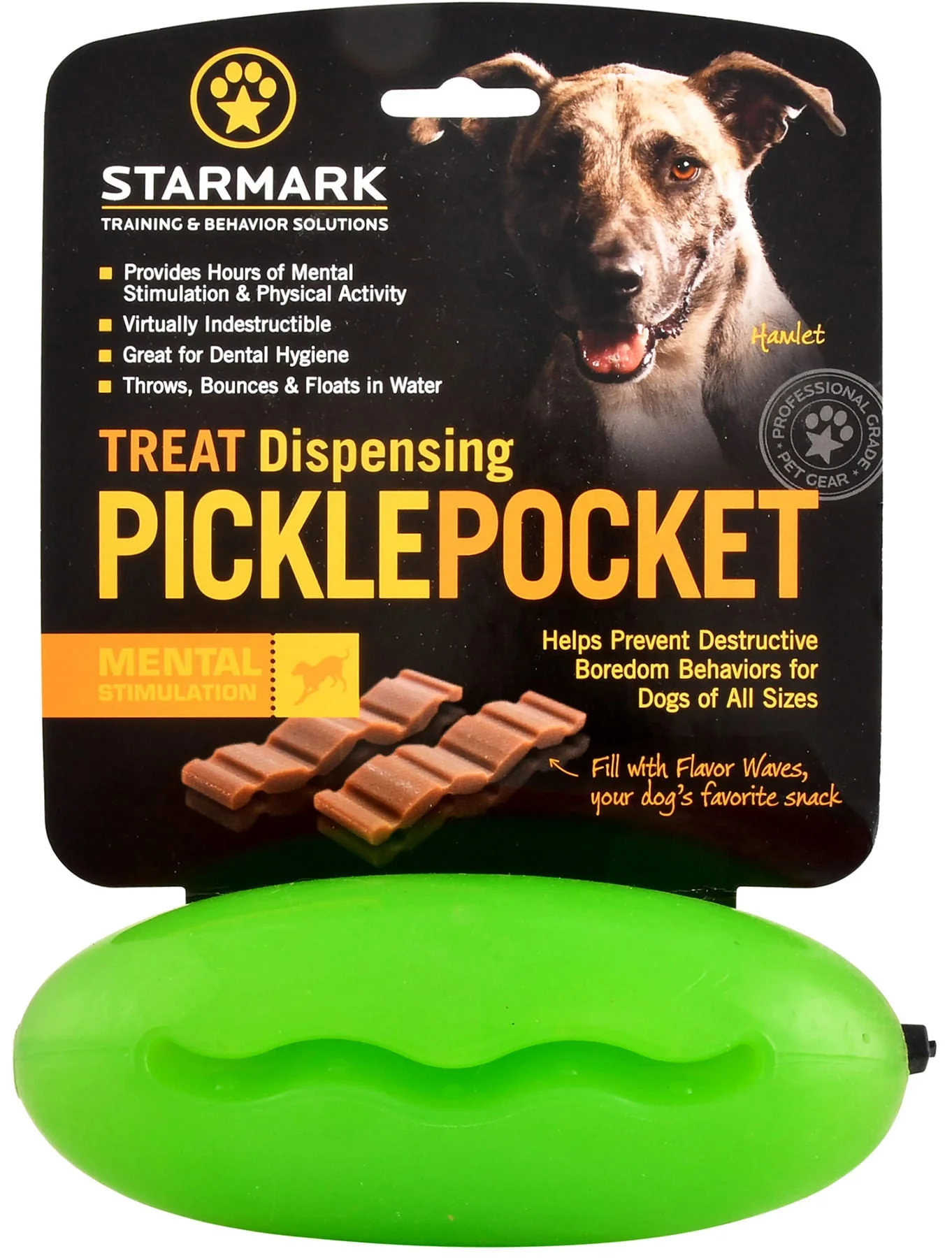 Pickle Pocket Treat Dispensing Toy - Healthber