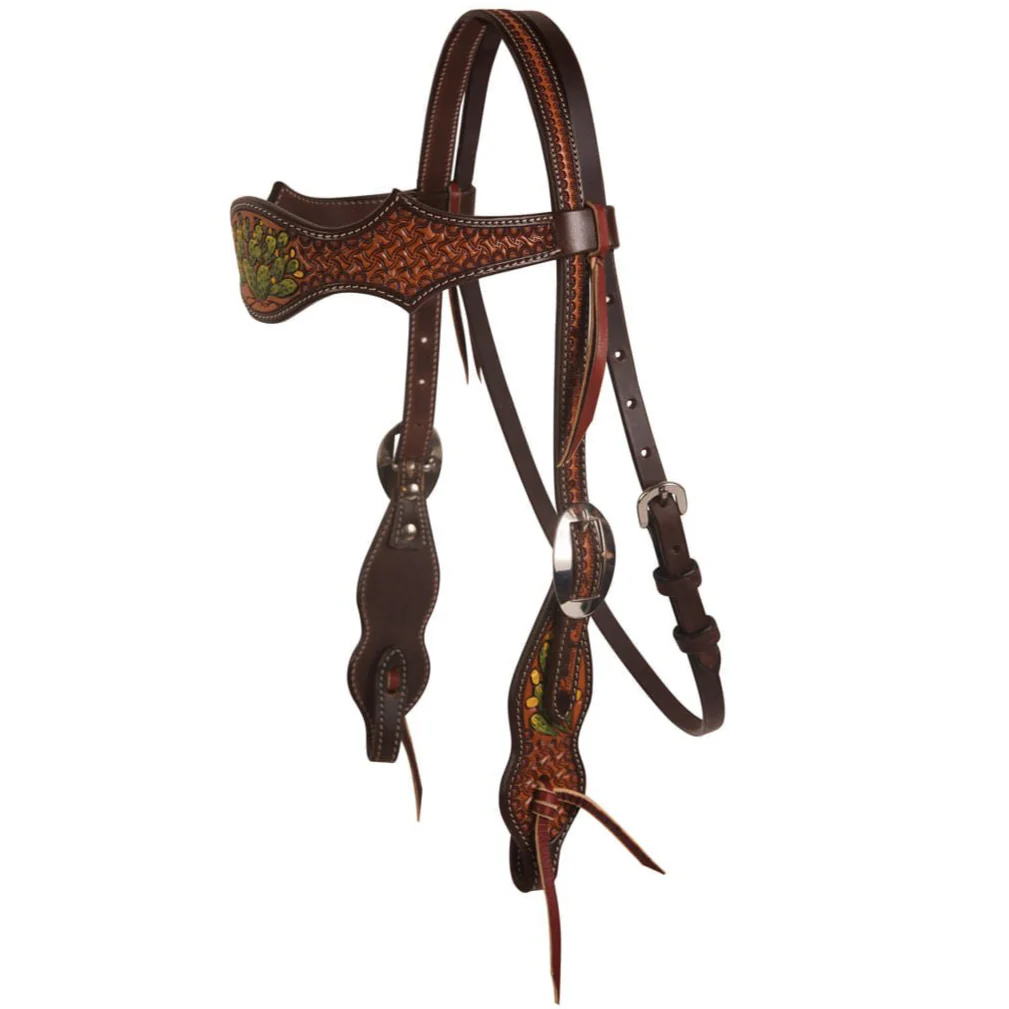 Professional's Choice Cactus Browband Headstall - Healthber
