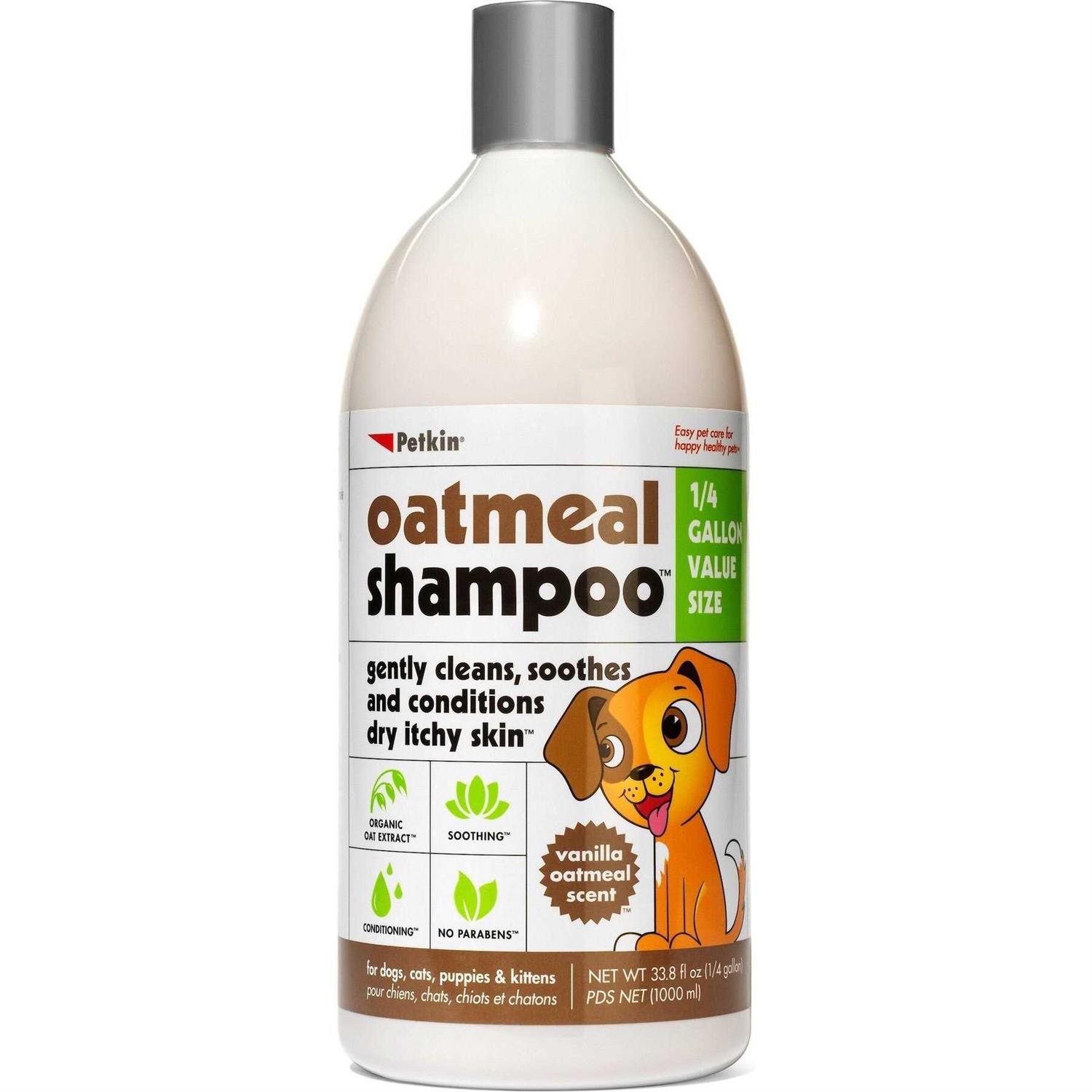 Petkin Oatmeal Dog Shampoo - Healthber